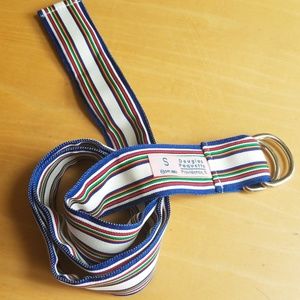 Douglas Paquette Multi Color Ribbon Belt